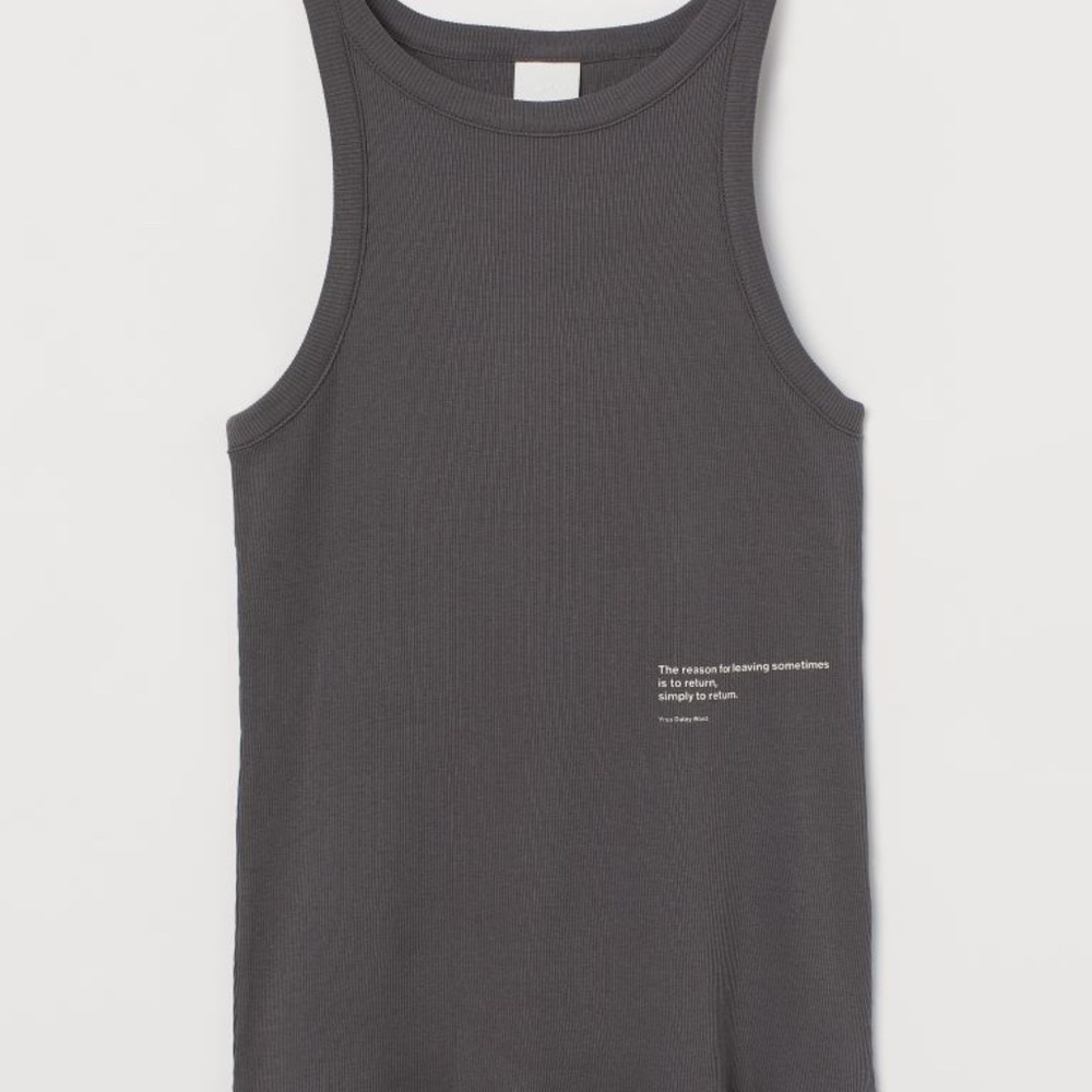H&M Ribbed Tank Top